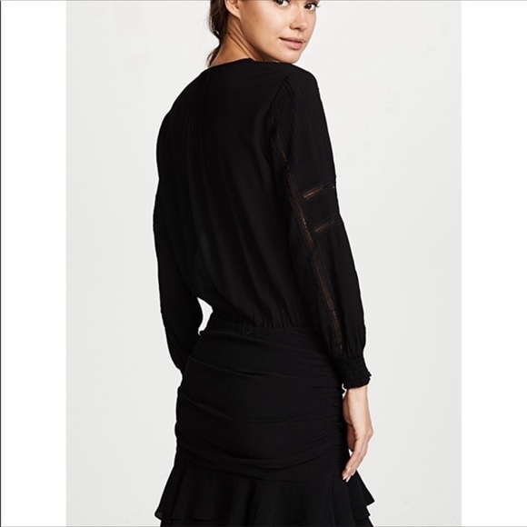 VERONICA BEARD Sarasota black dress size M/6 - Picture 2 of 6